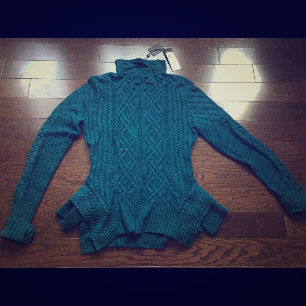 Dark Teal BCBG sweater