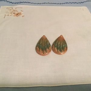 Painted earrings