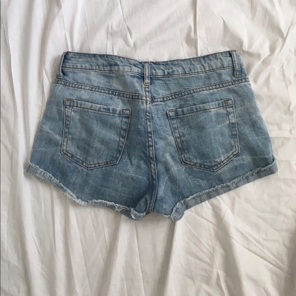 Forever 21 American Flag Shorts - Picture 2 of 2