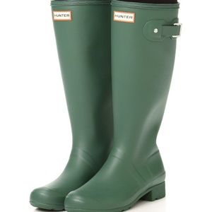 Size 7 Hunter Boots- Green