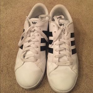White adidas shoes