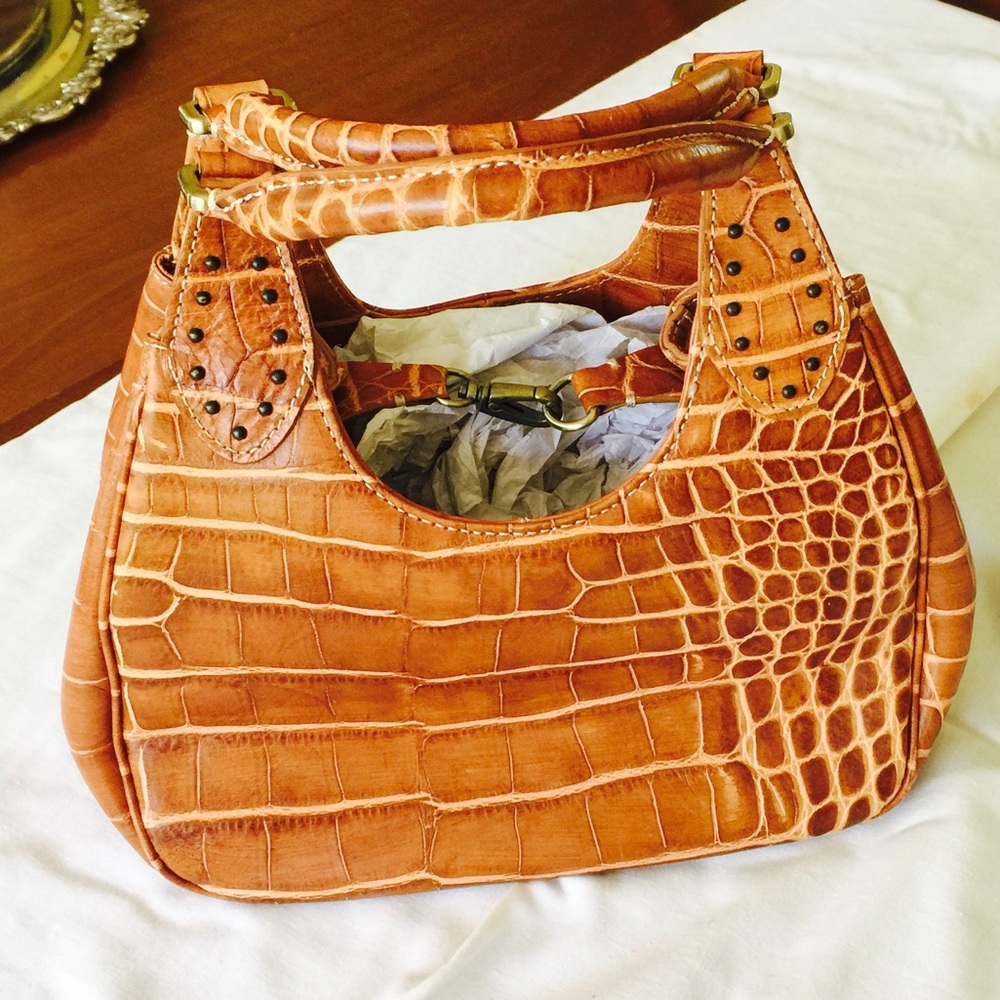 Tan Donald J Pliner Bag