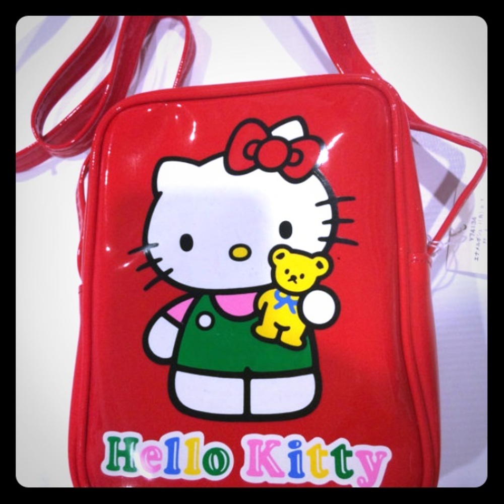 😻Hello kitty purse 1993 vintage NWT🎡