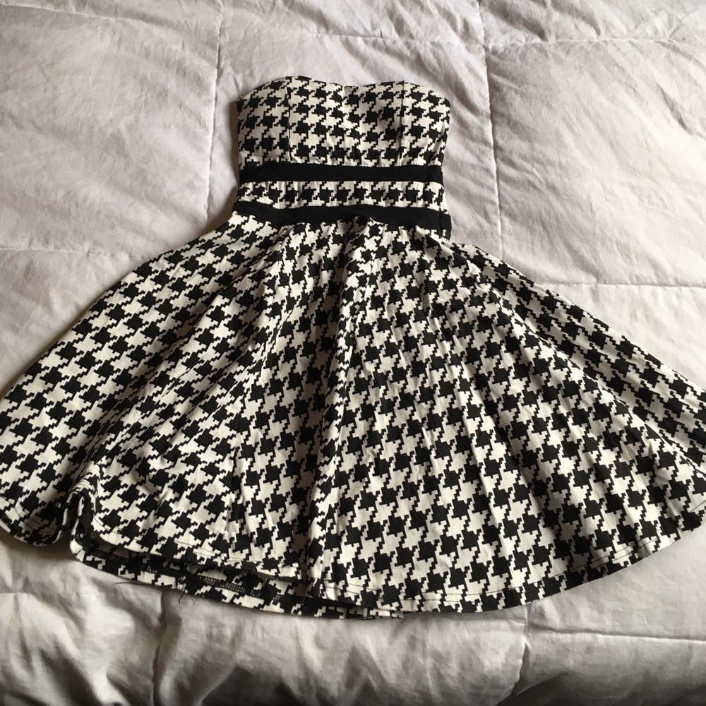 Houndstooth dress