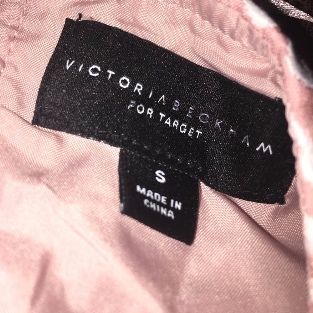 πHPπVictoria Beckham Pink Floral Jacquard Dress - Picture 7 of 8