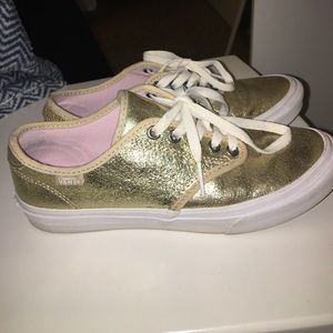 Gold vans