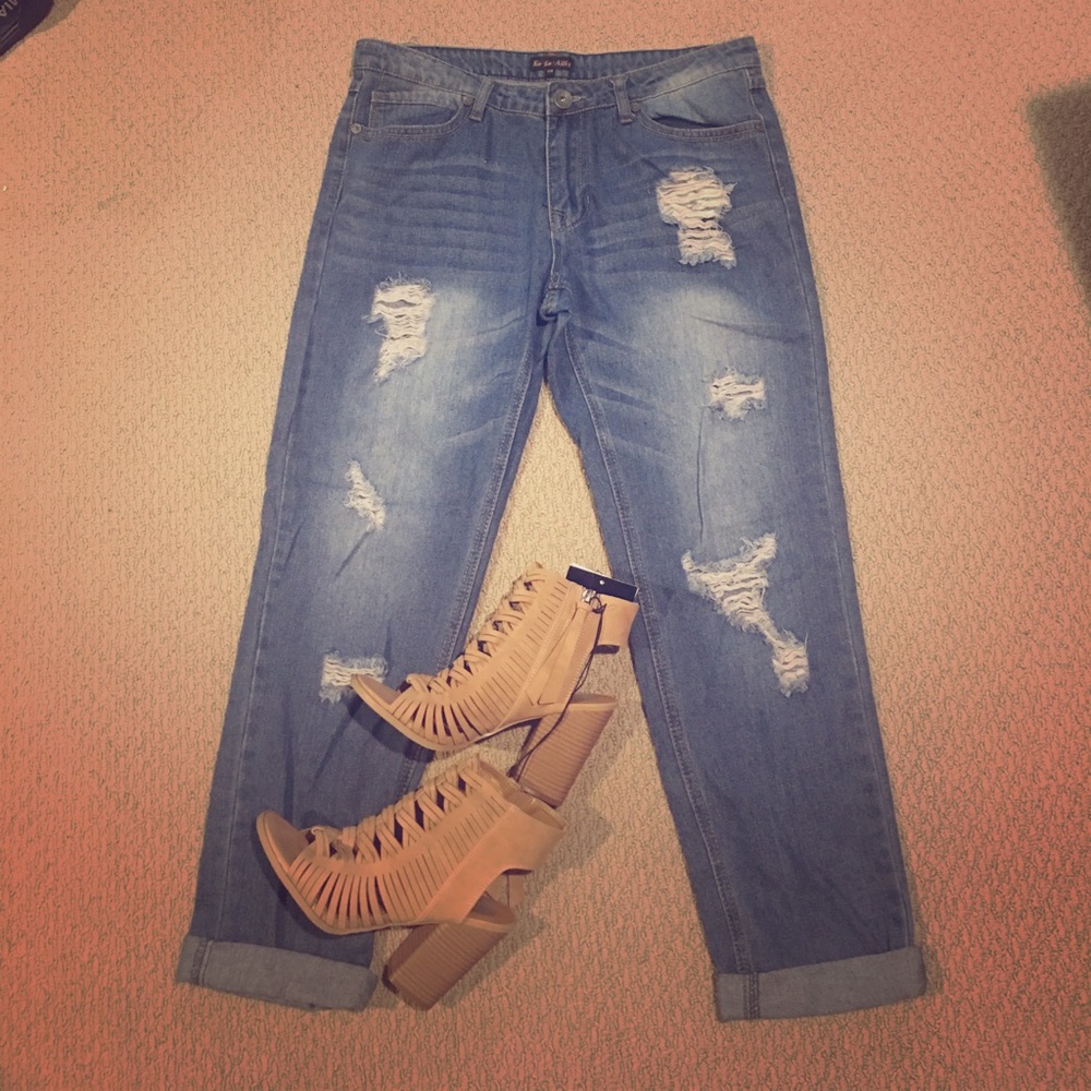 ‼️ Boyfriend Jeans Medium wash