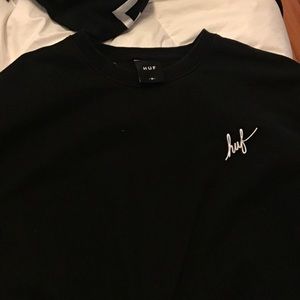 HUF crew neck black M