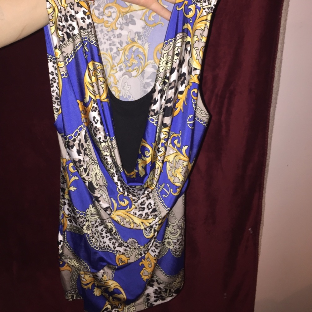 Casual silk top