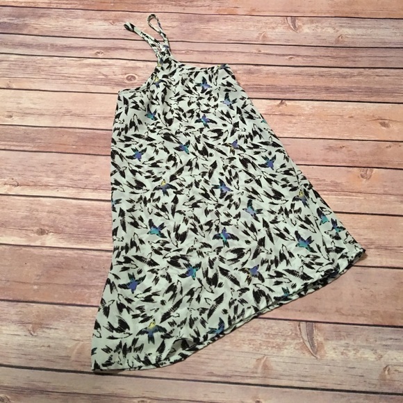 Apt. 9 Tops - Blue bird print tank