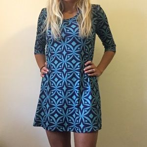 NWT patterned dress from FRANCESCA'S