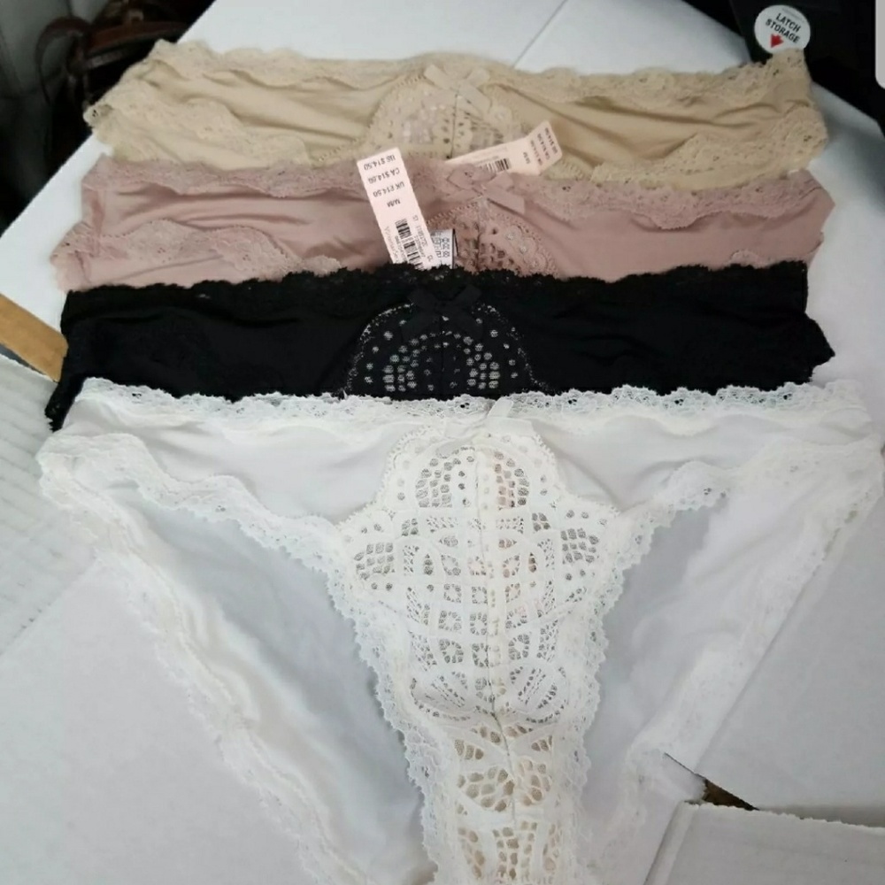4 VS dream angel panties NWT lg