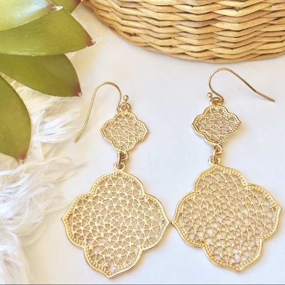 ‼️LAST ONE‼️Boho dangle earrings - Picture 3 of 4