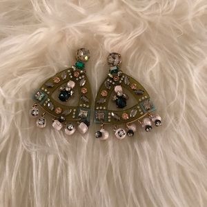 J Crew decor earrings! Never worn!