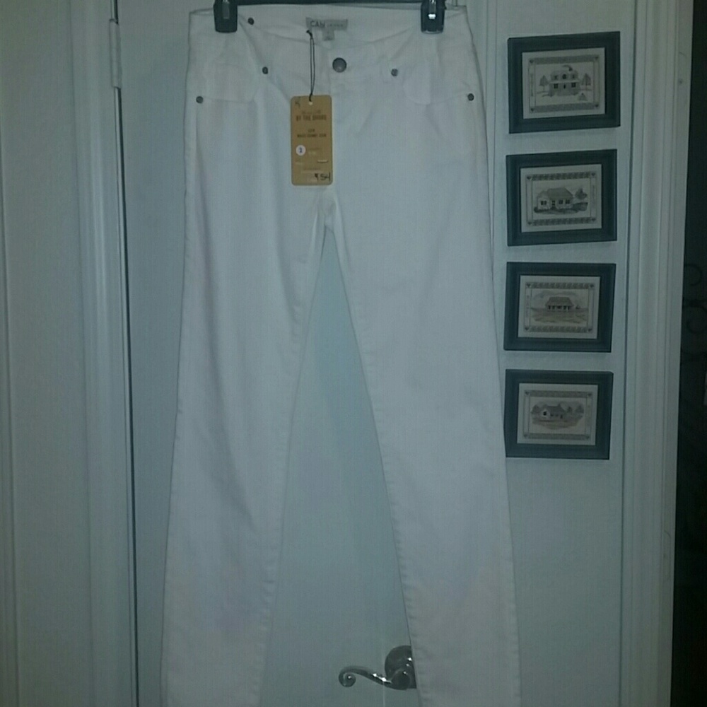 CAbi White Skinny Jean