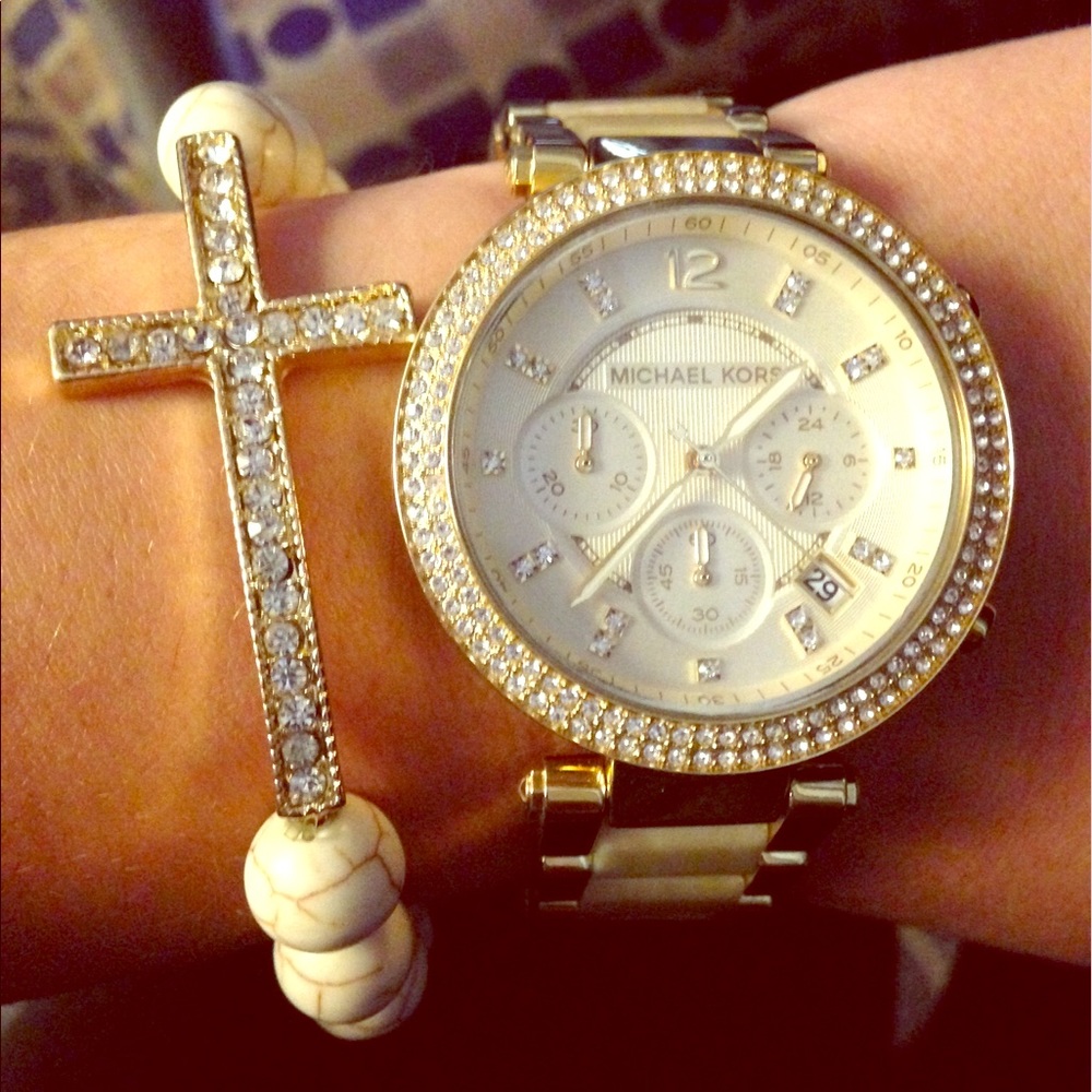 Gold Michael Kors Watch