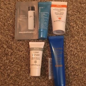 Skincare samples