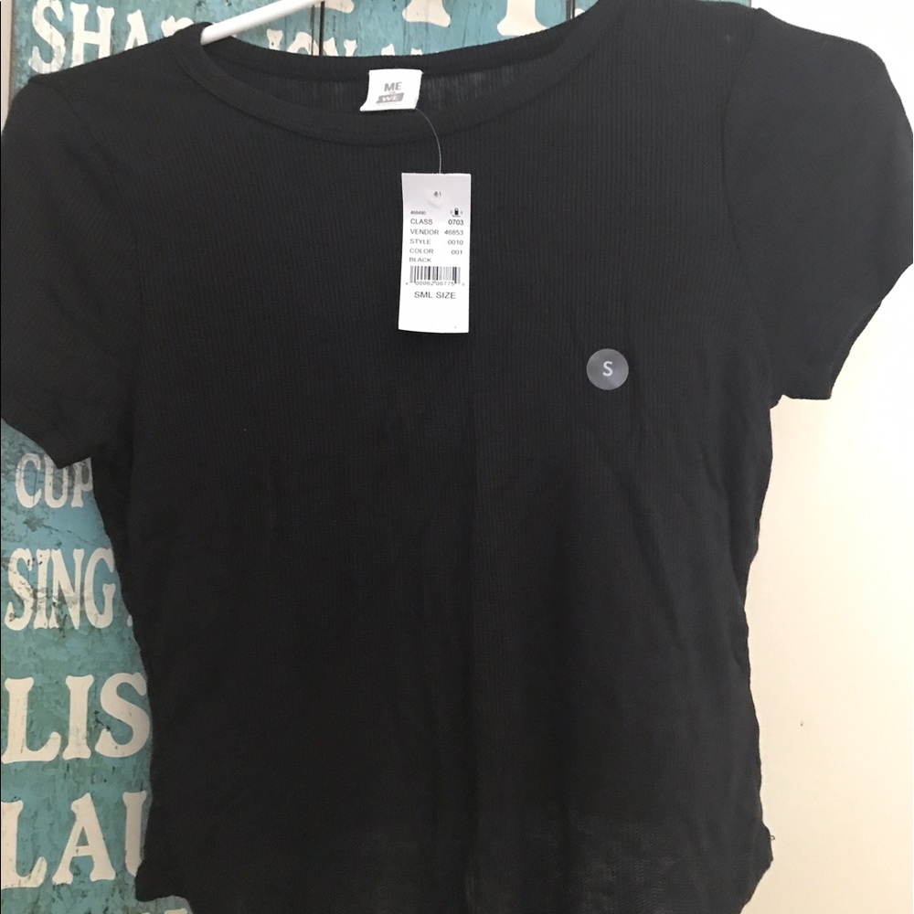 pacsun black tee