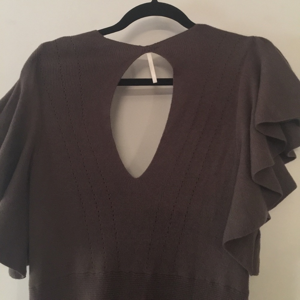 Free people cozy nights olive knit dress 👗 boho - Picture 5 of 6