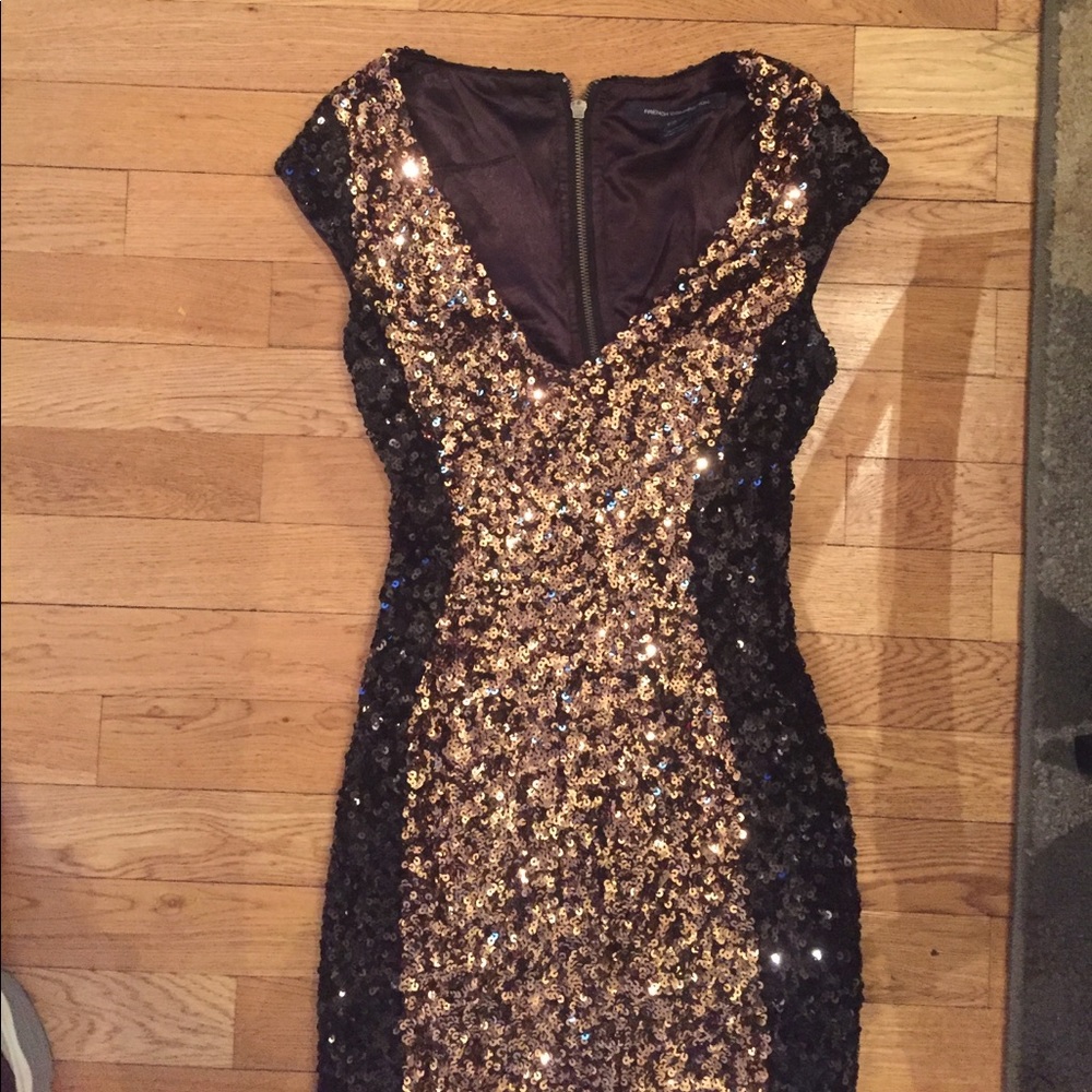 French connection sequin dress
