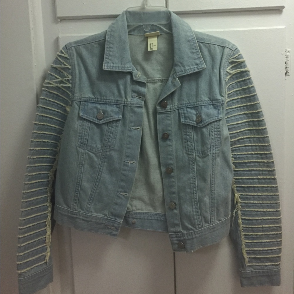H&M Moto Jean Jacket