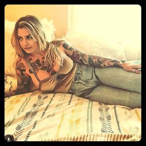 Handmade Solstice Intimates Velvet Bodysuit