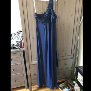 David's Bridal Marine Bridesmaid Dress