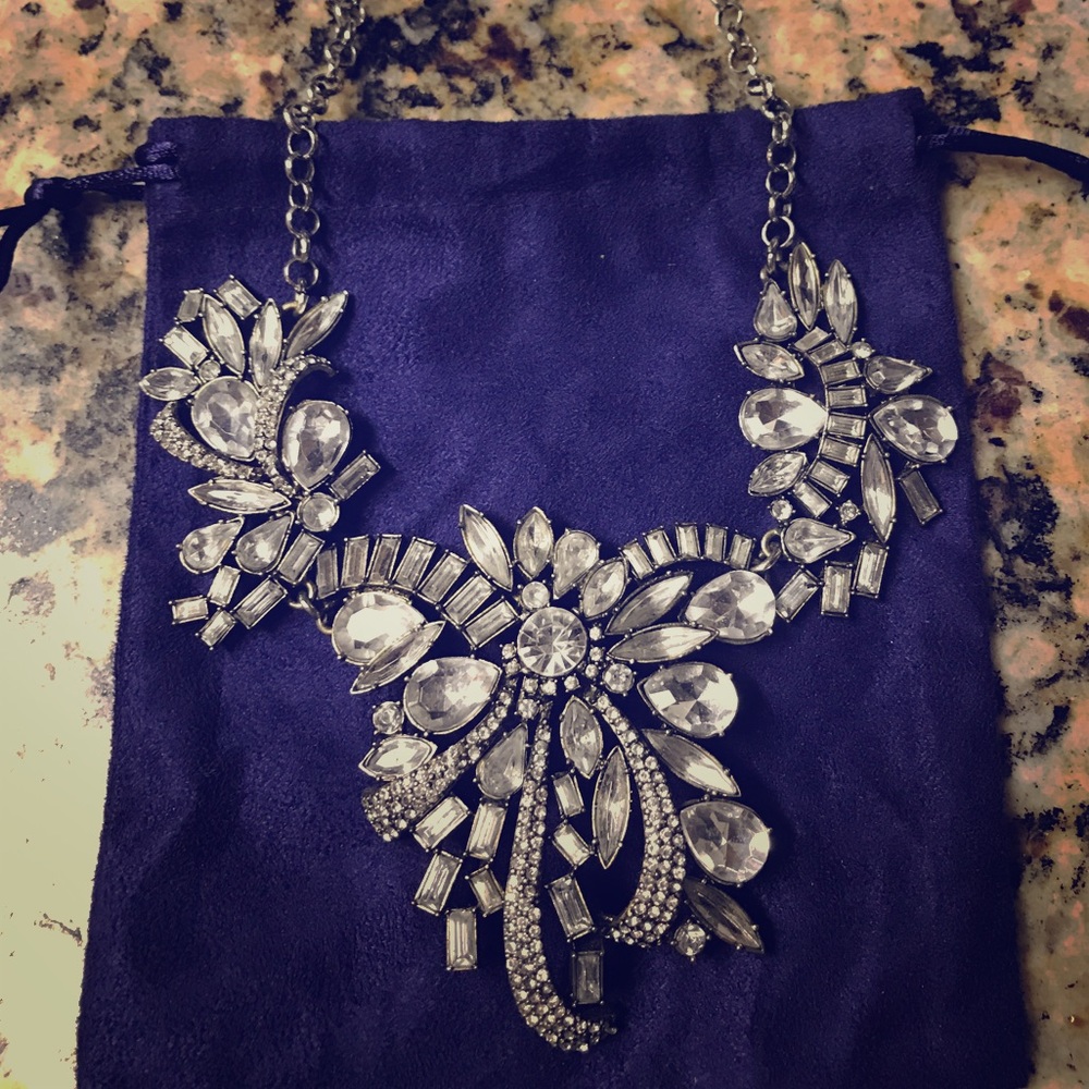 J. Crew gold/silver statement necklace