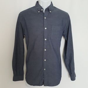 Club Rpom Dark Gray Longsleeves Mens Shirt Size S