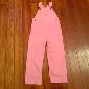 Carhartt Pink Overalls, Size 4T