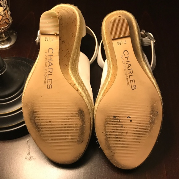50 charles david shoes charles by charles david belfast wedge white from megan s closet 50 charles david shoes charles by charles david belfast wedge white from megan s closet