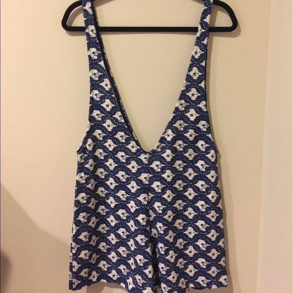 Zara overall shorts