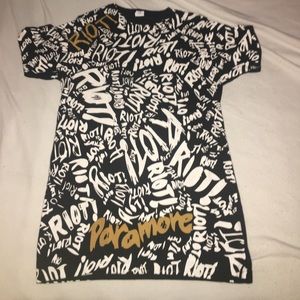 Paramore Riot black shirt