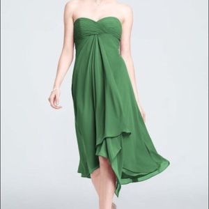 Formal Chiffon Strapless Dress