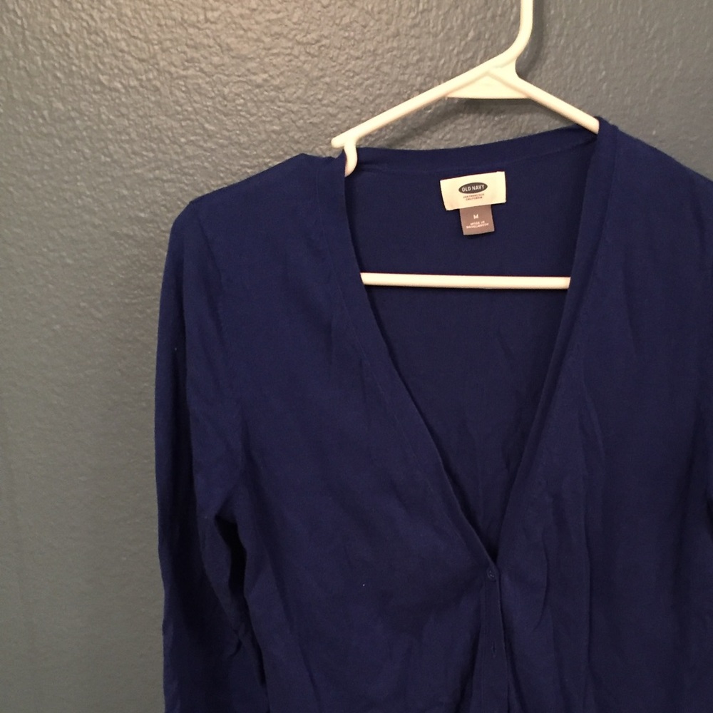Royal blue cardigan