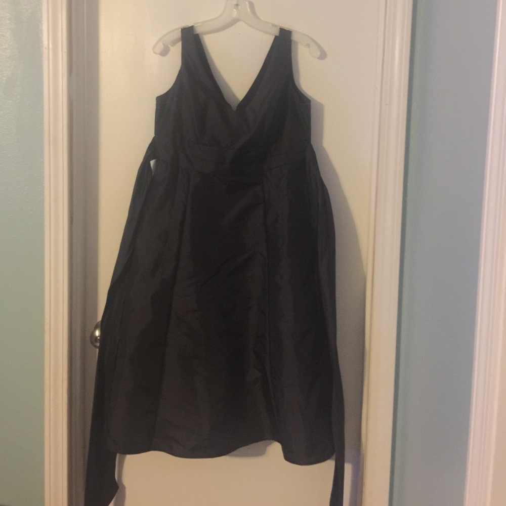 Black A-line Bridesmaid/cocktail dress.