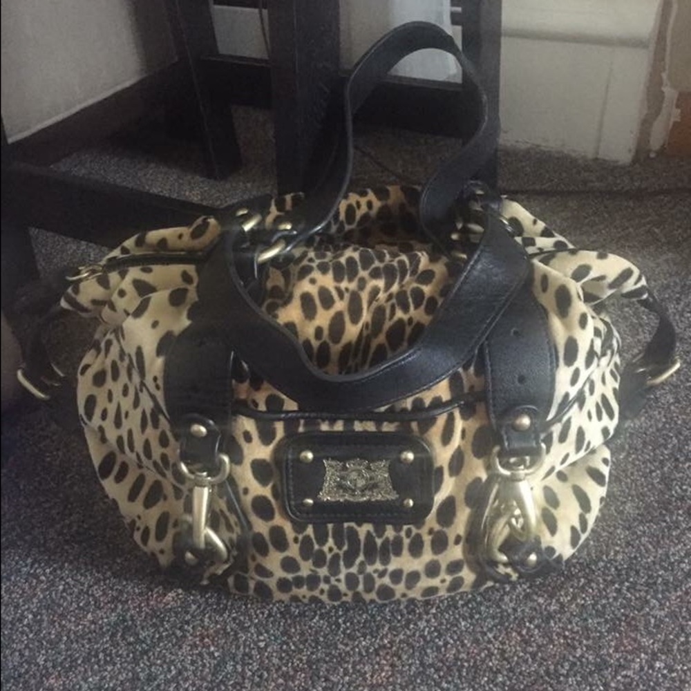 Authentic Juicy Couture shoulder bag! CHEETAH