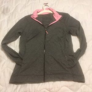 H&M Tops - Gray & Pink Workout Jacket H&M Tops - Gray & Pink Workout Jacket