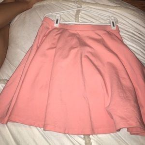 Light pink skater skirt