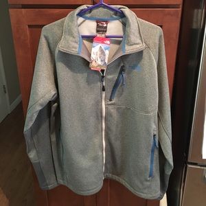 North Face Men's Canyon Lands full zip grey jacket