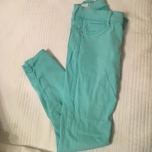 Gap Teal Legging Jean