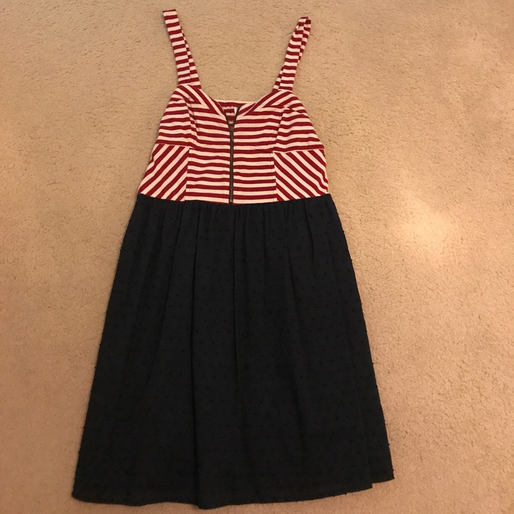 red white and blue dress