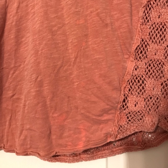 Free People Lace Patchwork Shirt - Picture 3 of 3
