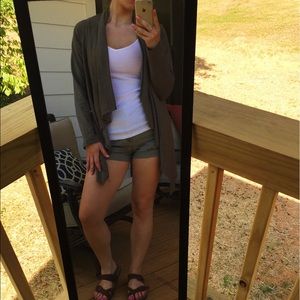 Olive Green Sweater Shaw