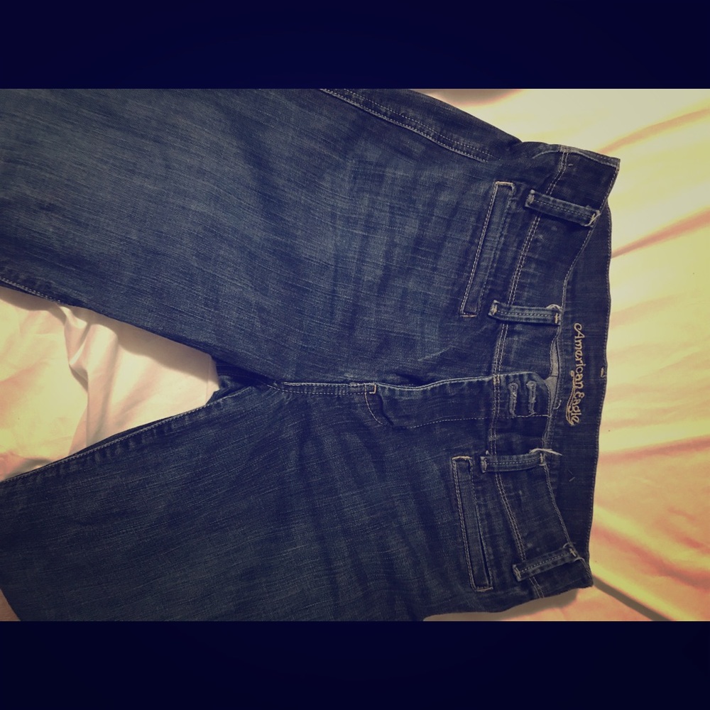 High waisted flare jeans