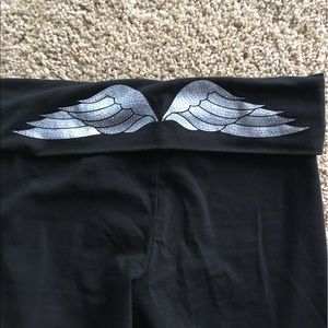 Victoria's Secret wings yoga pants