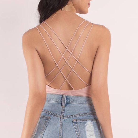 Tobi Rose plunging bodysuit - Picture 2 of 4