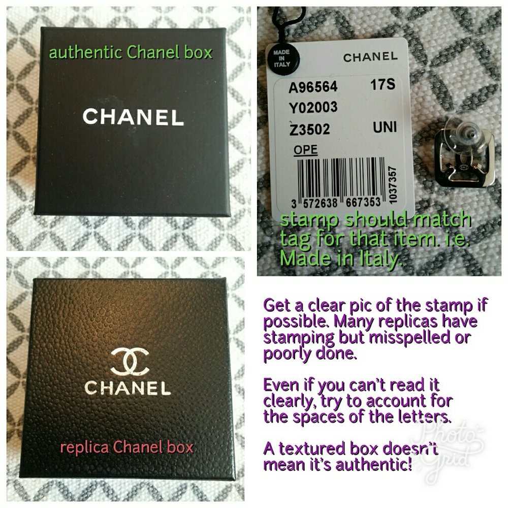 Looking for that deal on Chanel?  Check your goods