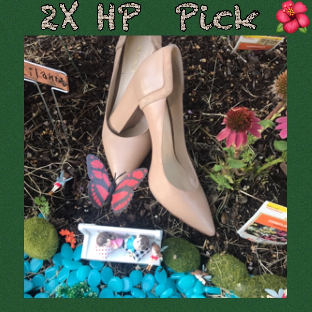 Nine West block heels