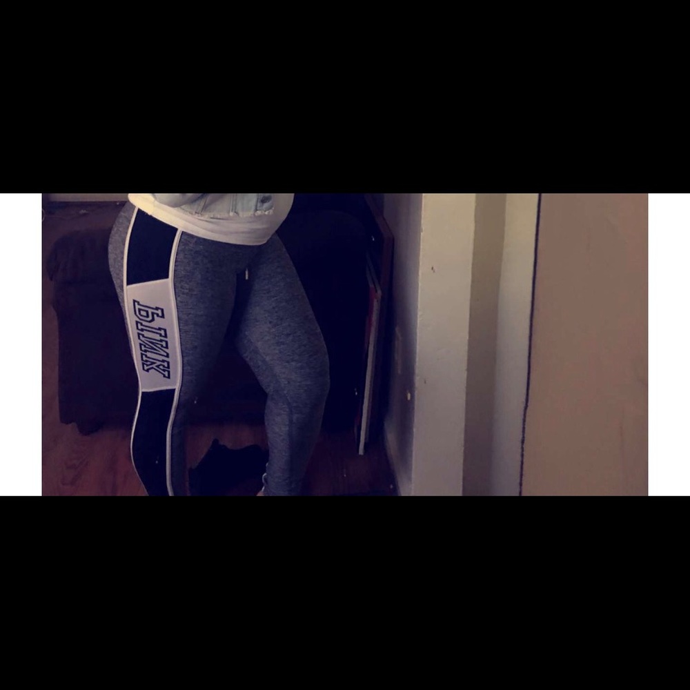 VS pink leggings